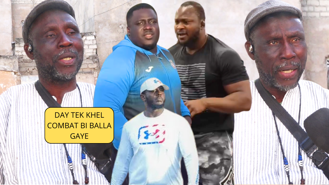 "Heure bouy beré ak wakeur... Jule balde se fache toujours contre modou lo